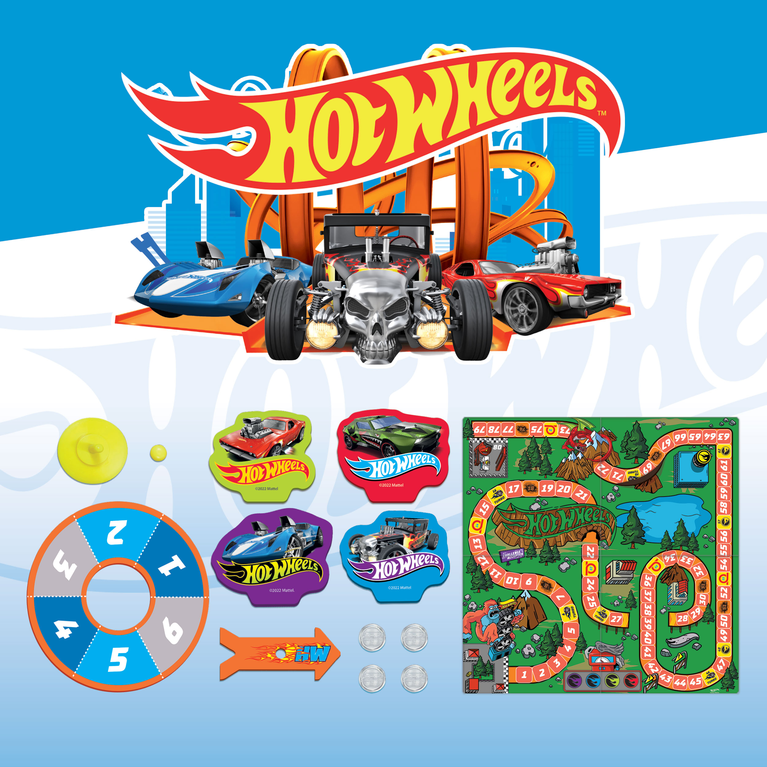 Hot Wheels Speed Race Game gioco dell'oca velocità