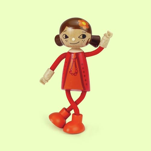 Hape Famiglia Moderna Mamma bambola in legno snodata