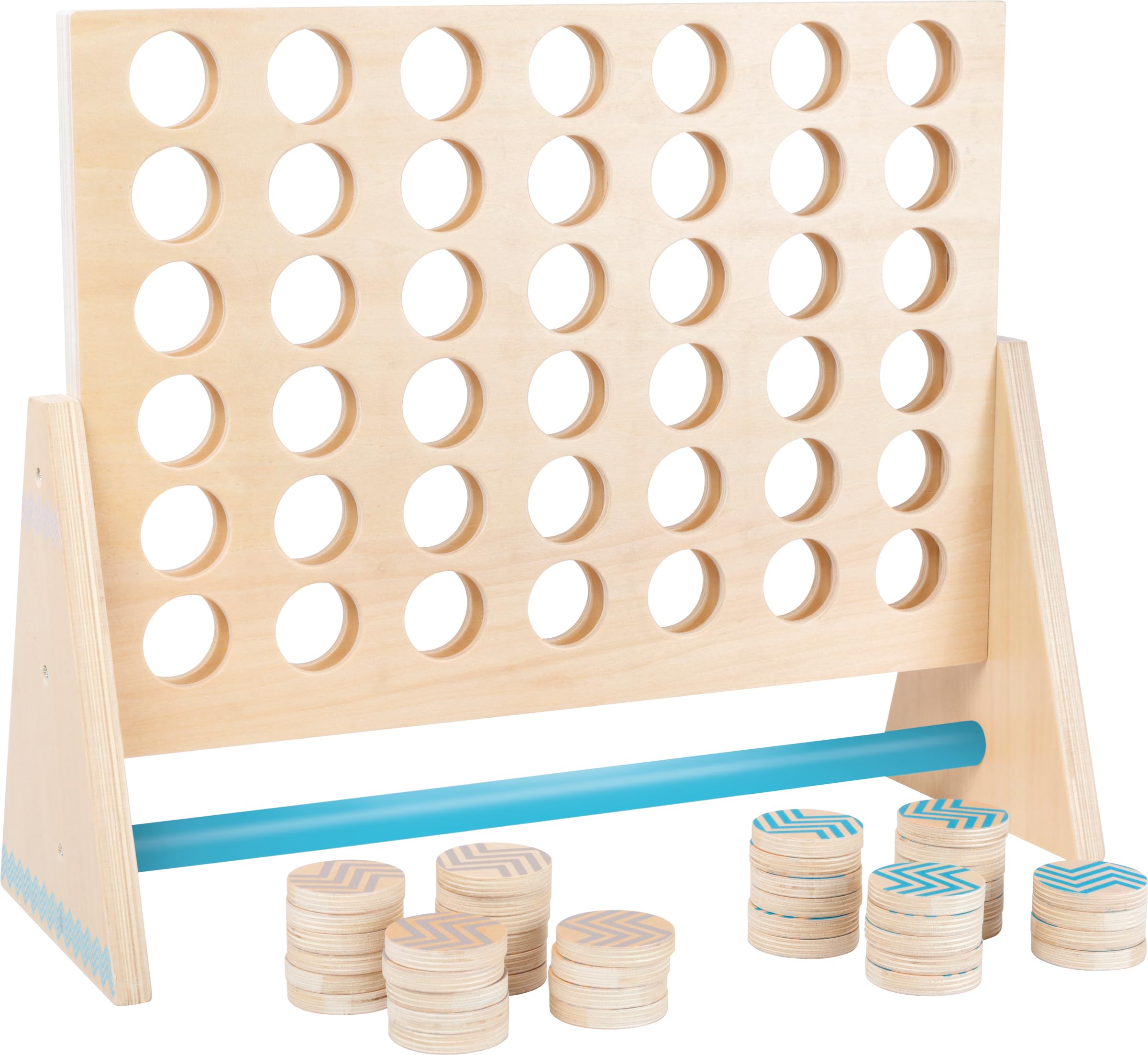 smallfoot Active 12031 quattro in fila XXL gioco legno giardino