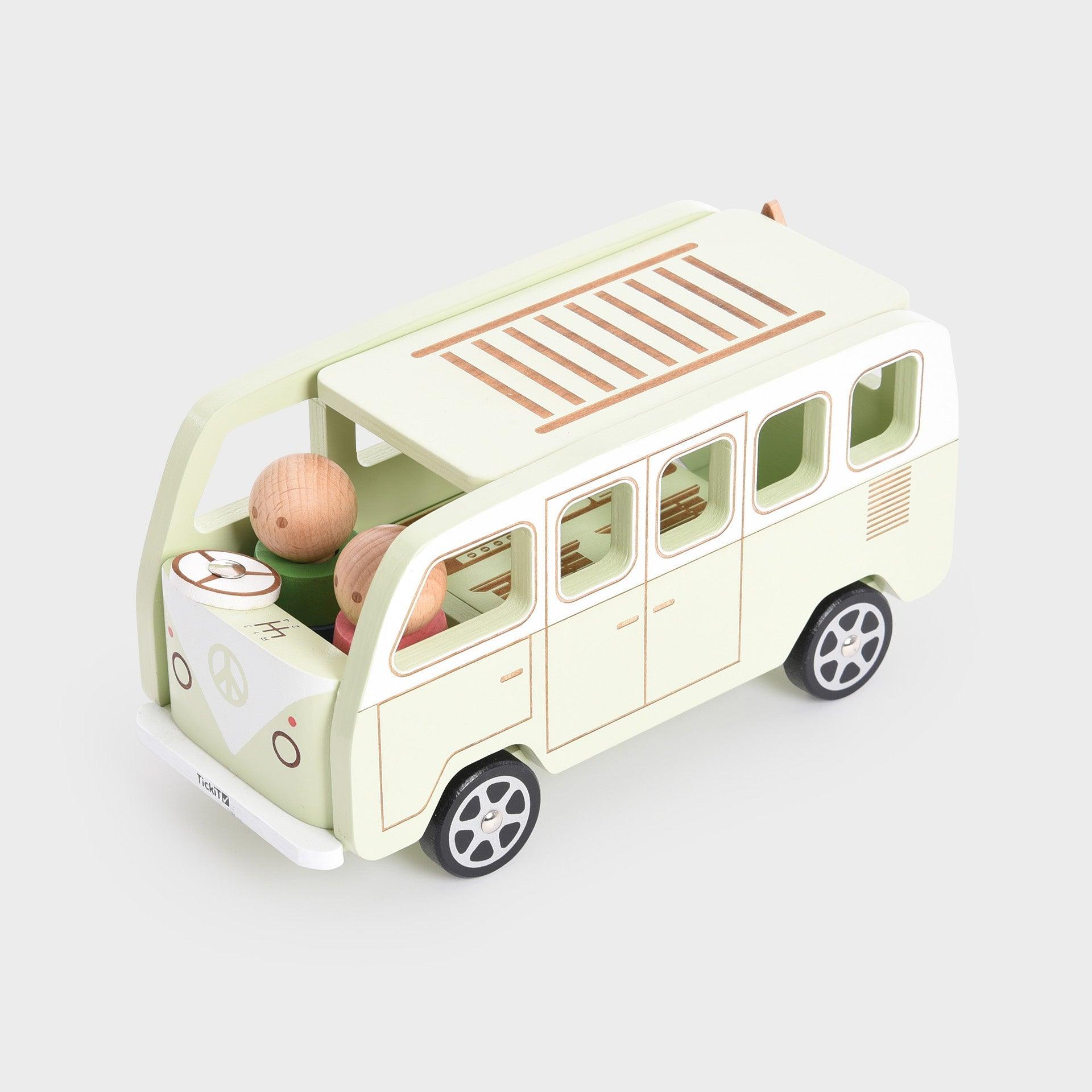 Tickit Wooden Adventure Camper camper legno con personaggi