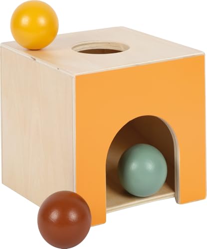 smallfoot 12744 scatola palline Montessori legno 3 palline