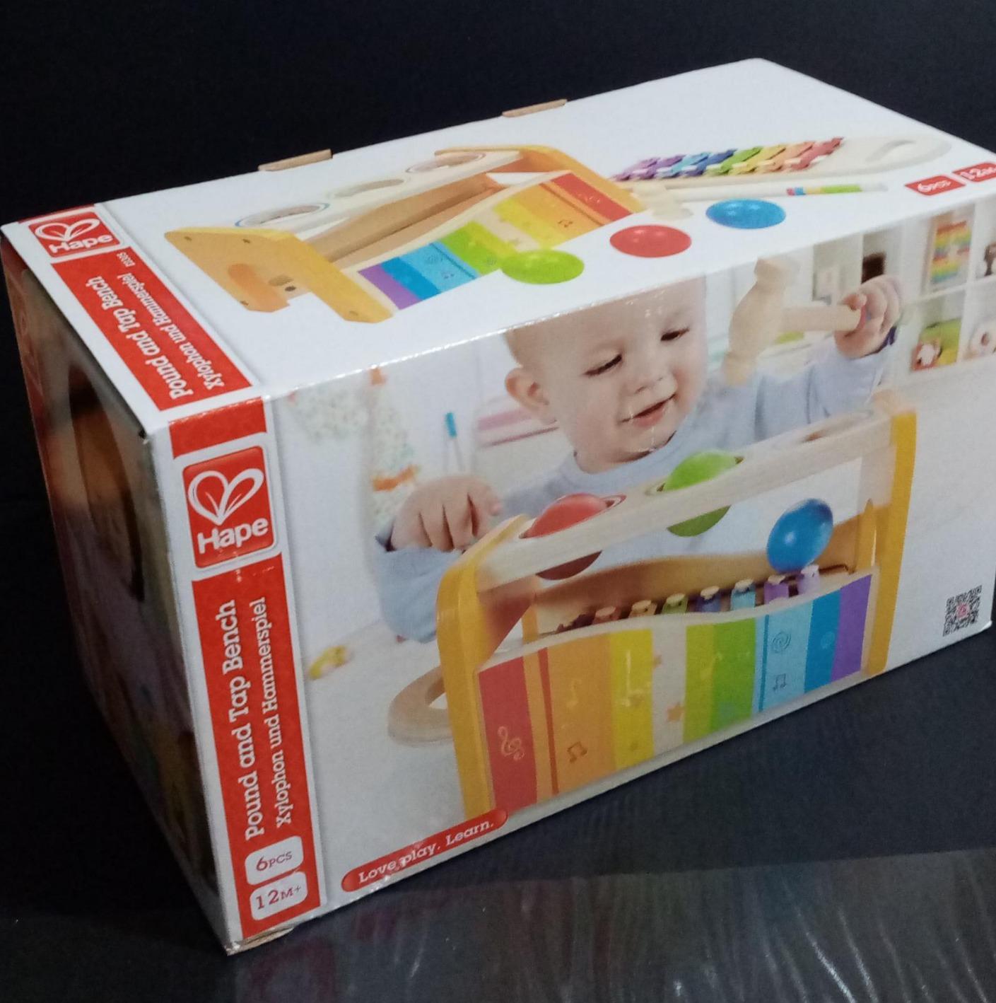 Hape banco palline xilofono in legno per bambini