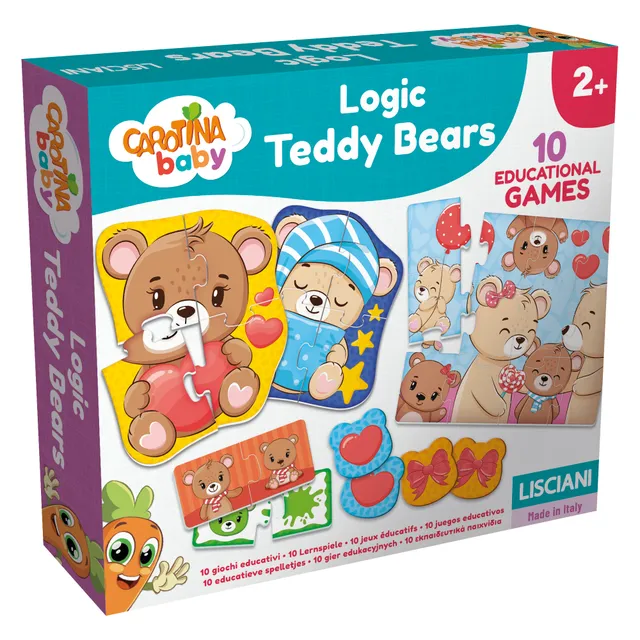 Lisciani Carotina Baby Logic gioco orsetti Teddy Bears