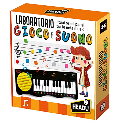 Headu Laboratorio Gioco e Suono IT25763 gioco musicale 3-6 anni