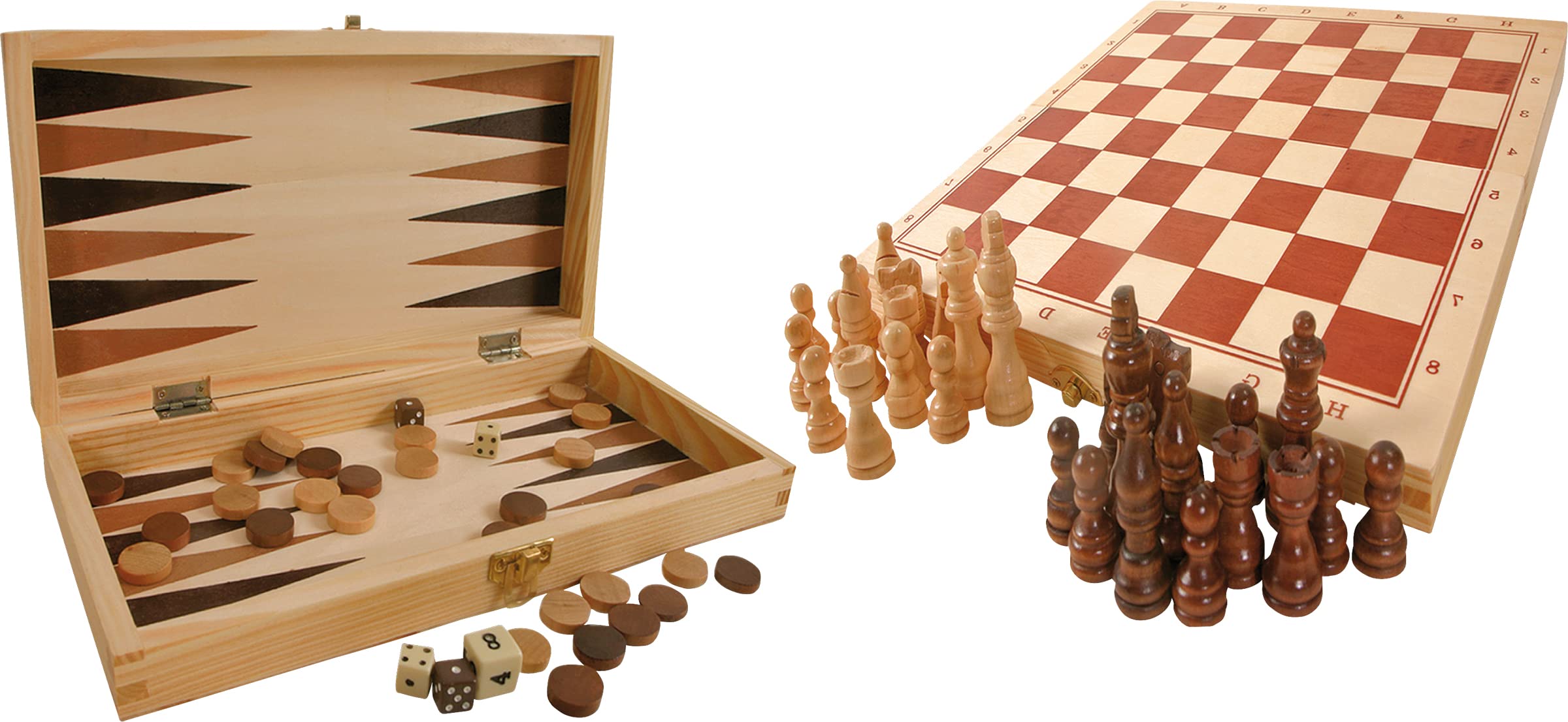 smallfoot Raccolta Giochi Tavolo Legno 3 in 1