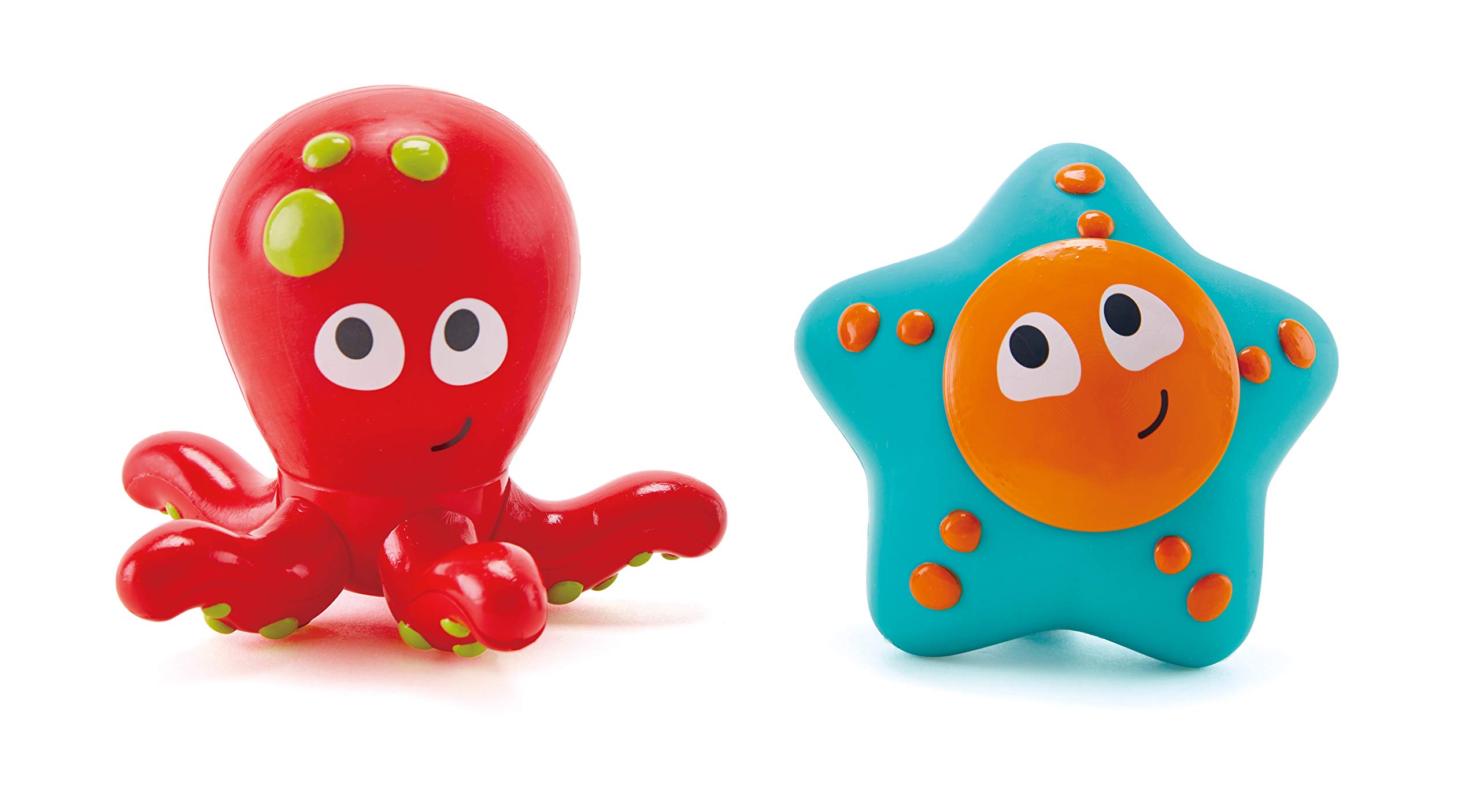 Hape Fondo Oceanico spruzzini bagnetto polpo e stella 2 pezzi