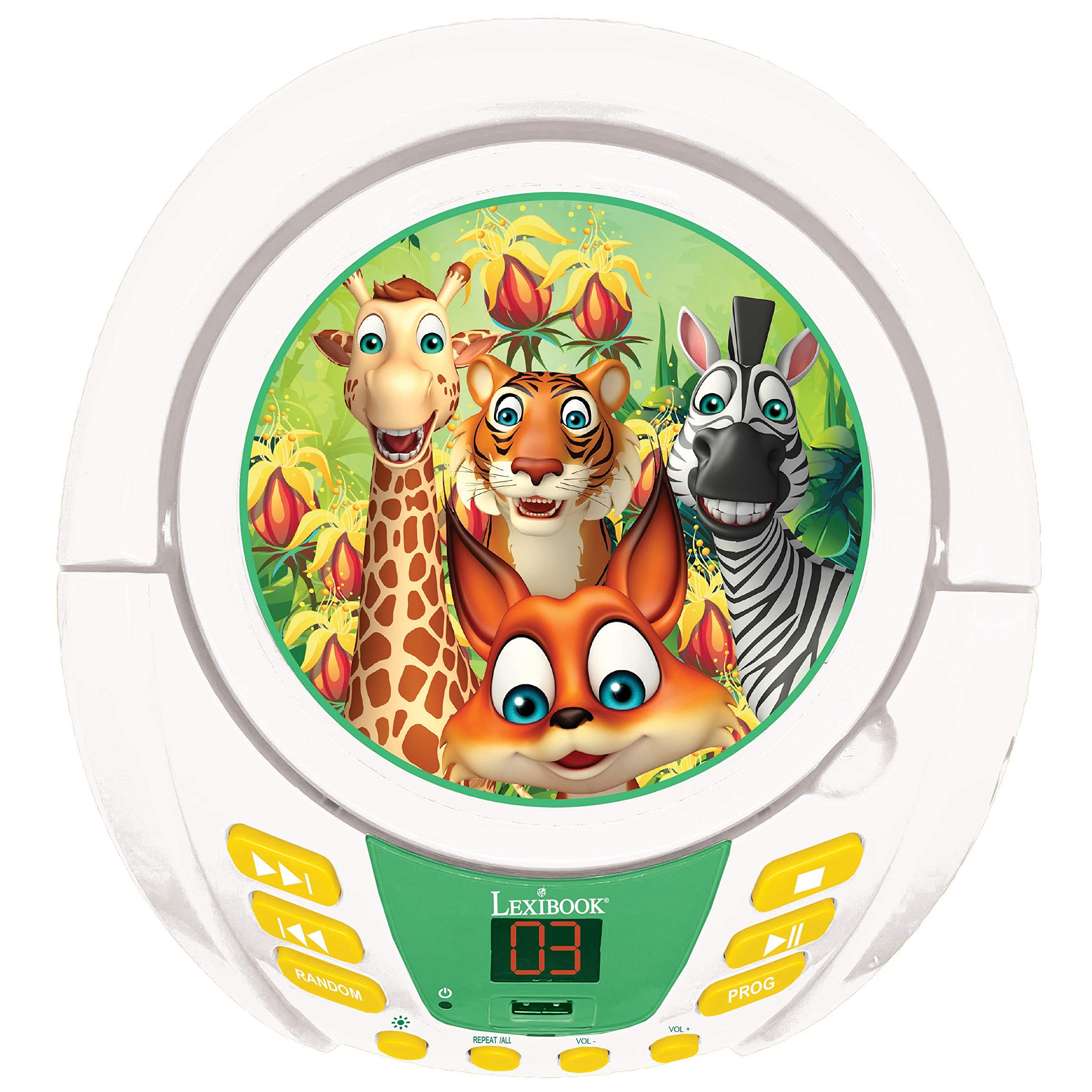 Lexibook Animali Giungla RCD109ANX lettore CD Animali