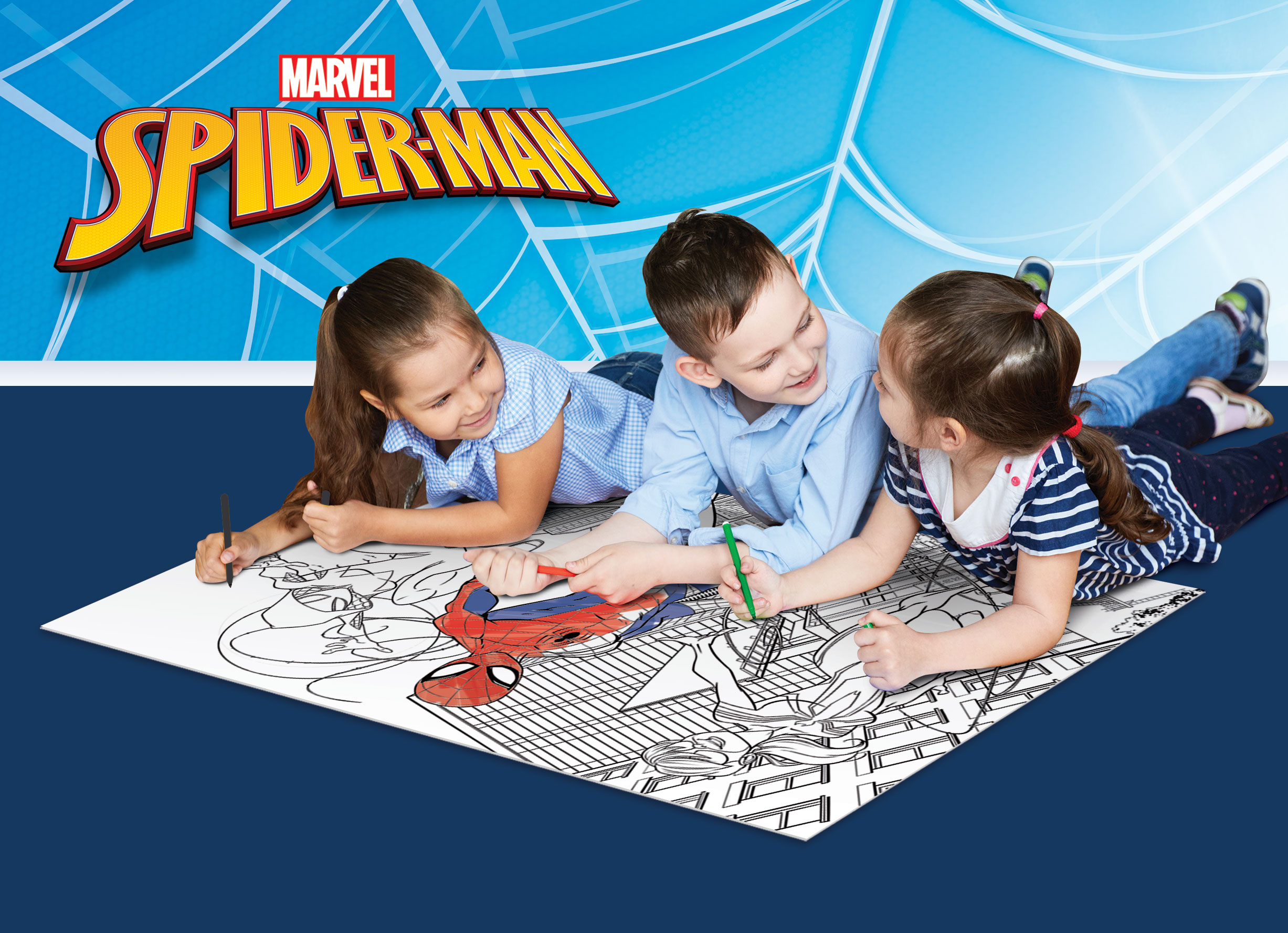 Lisciani Marvel Puzzle DF Maxi Floor 60 puzzle bambini Spider-Man