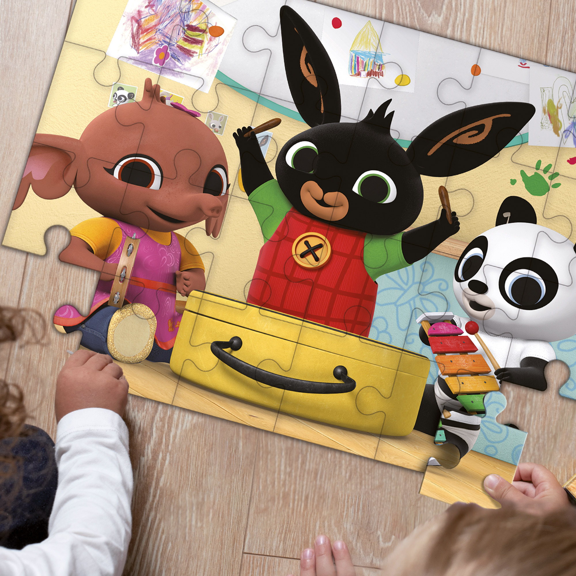Lisciani Bing Eco-Puzzle 24 Music Time puzzle 24 pezzi eco
