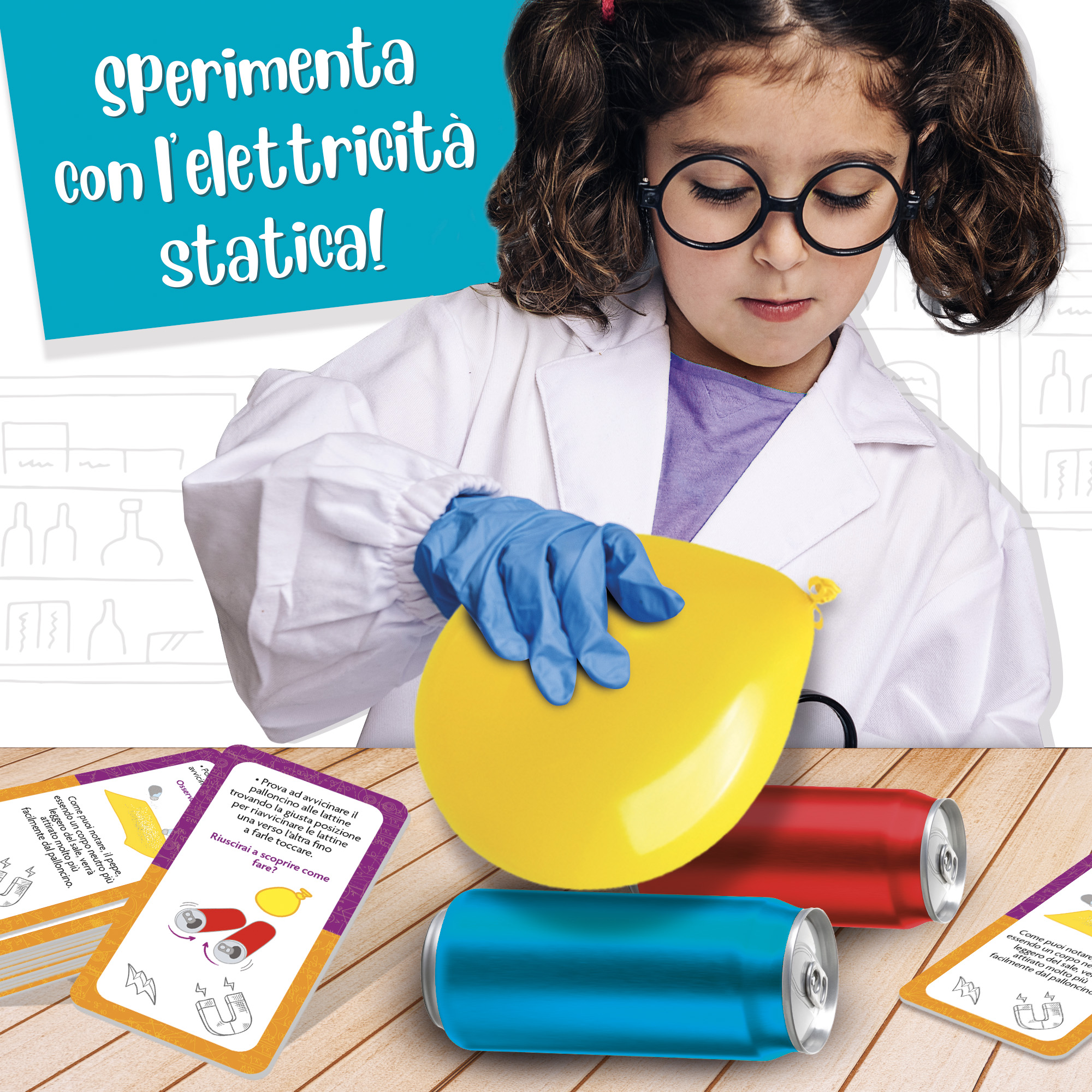 Lisciani I'm Genius Pocket kit elettricità ventolina
