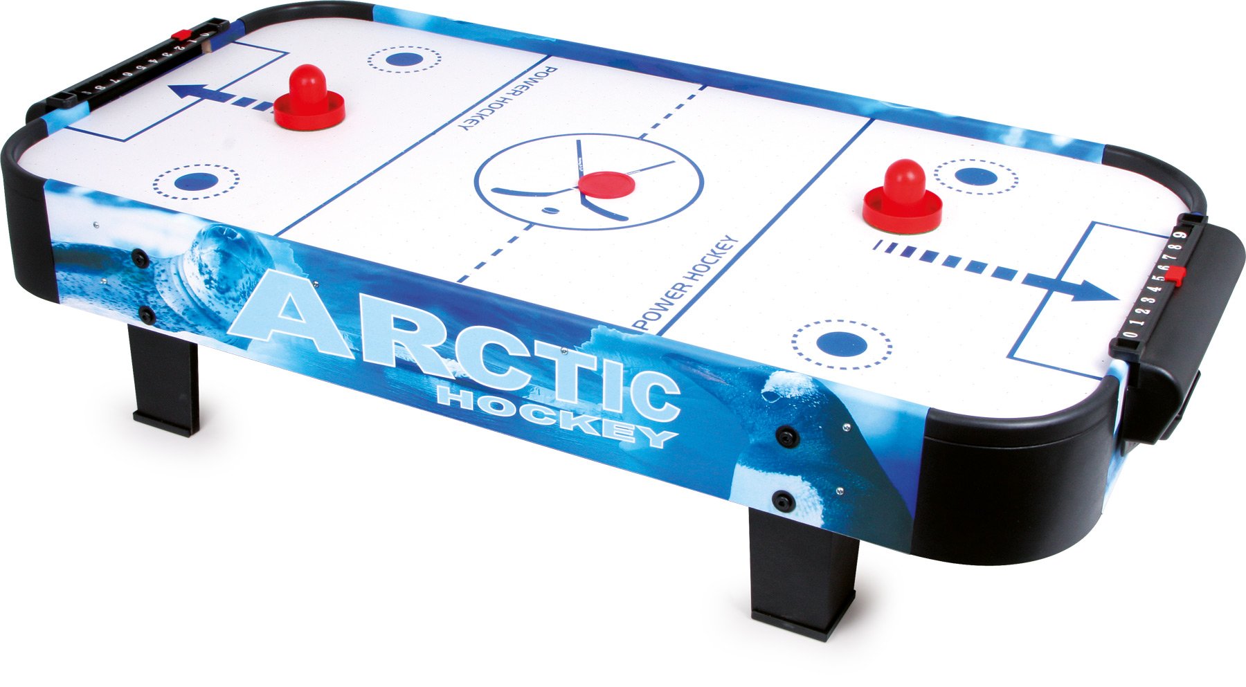 smallfoot 9878 air hockey da tavolo legno e plastica 108 cm