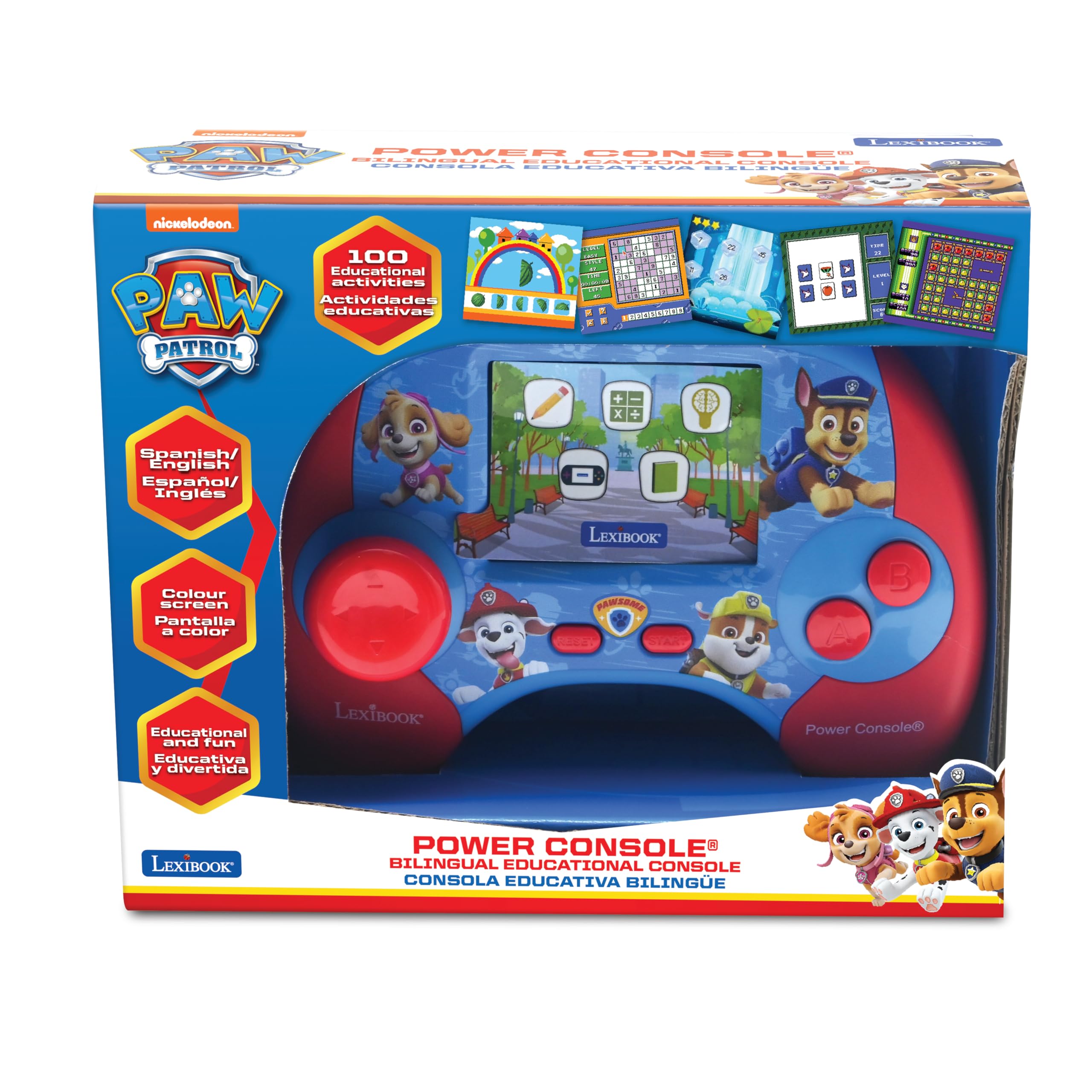 Lexibook Power Console JCG100PAi2 Paw Patrol 100 attività
