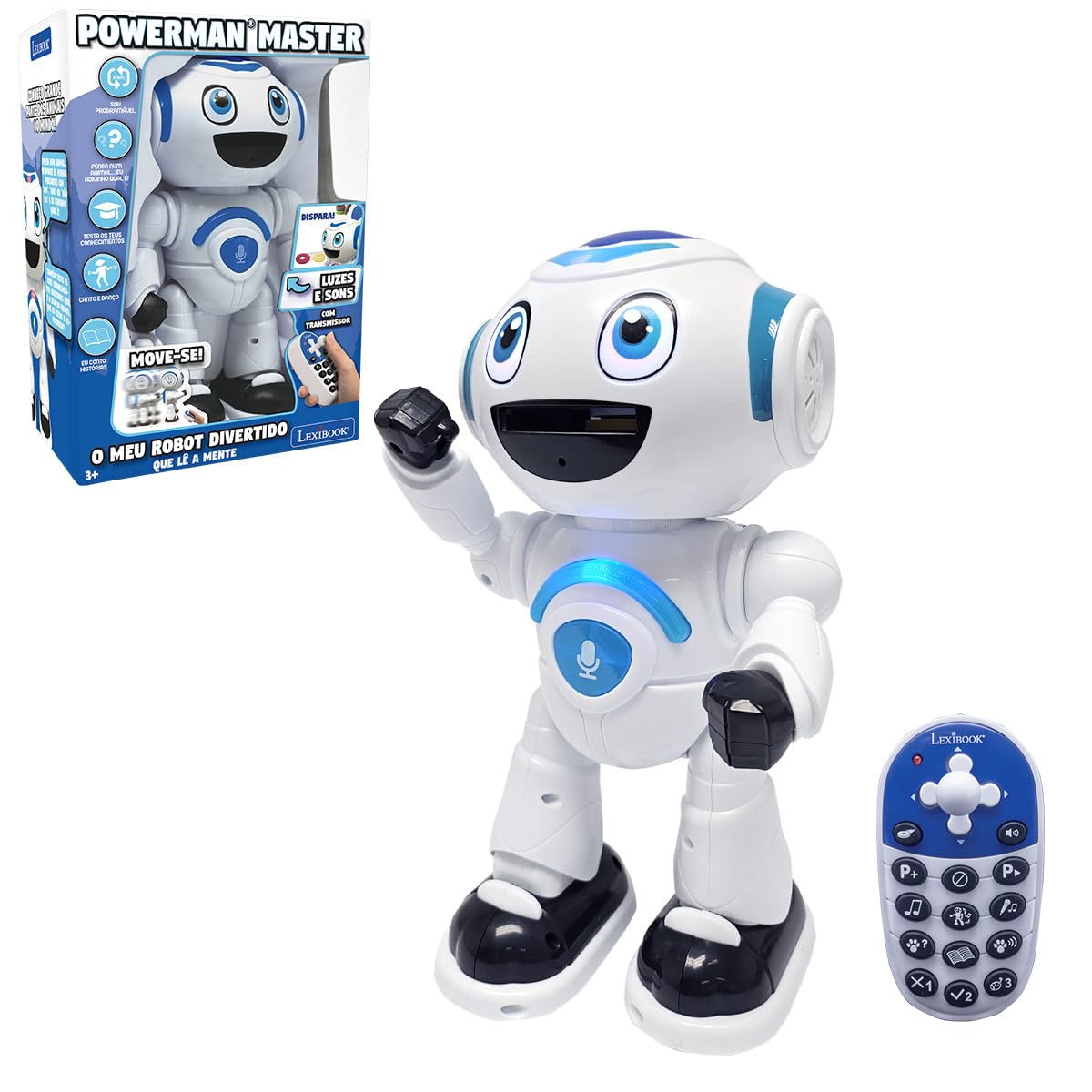 Lexibook Powerman Master ROB25ES robot interattivo programmabile