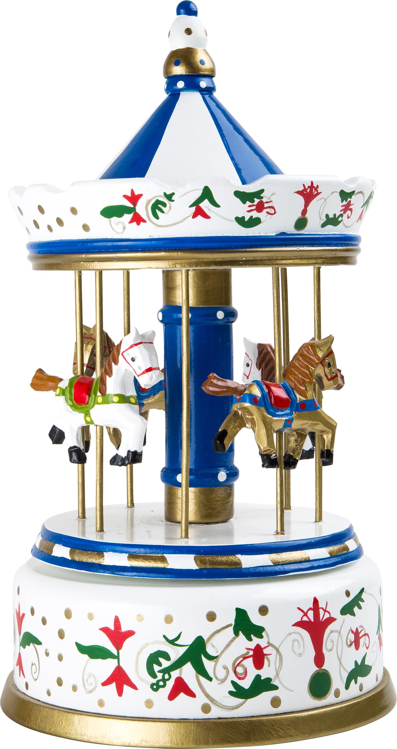 smallfoot Giostra Nostalgica carillon legno grande multicolore