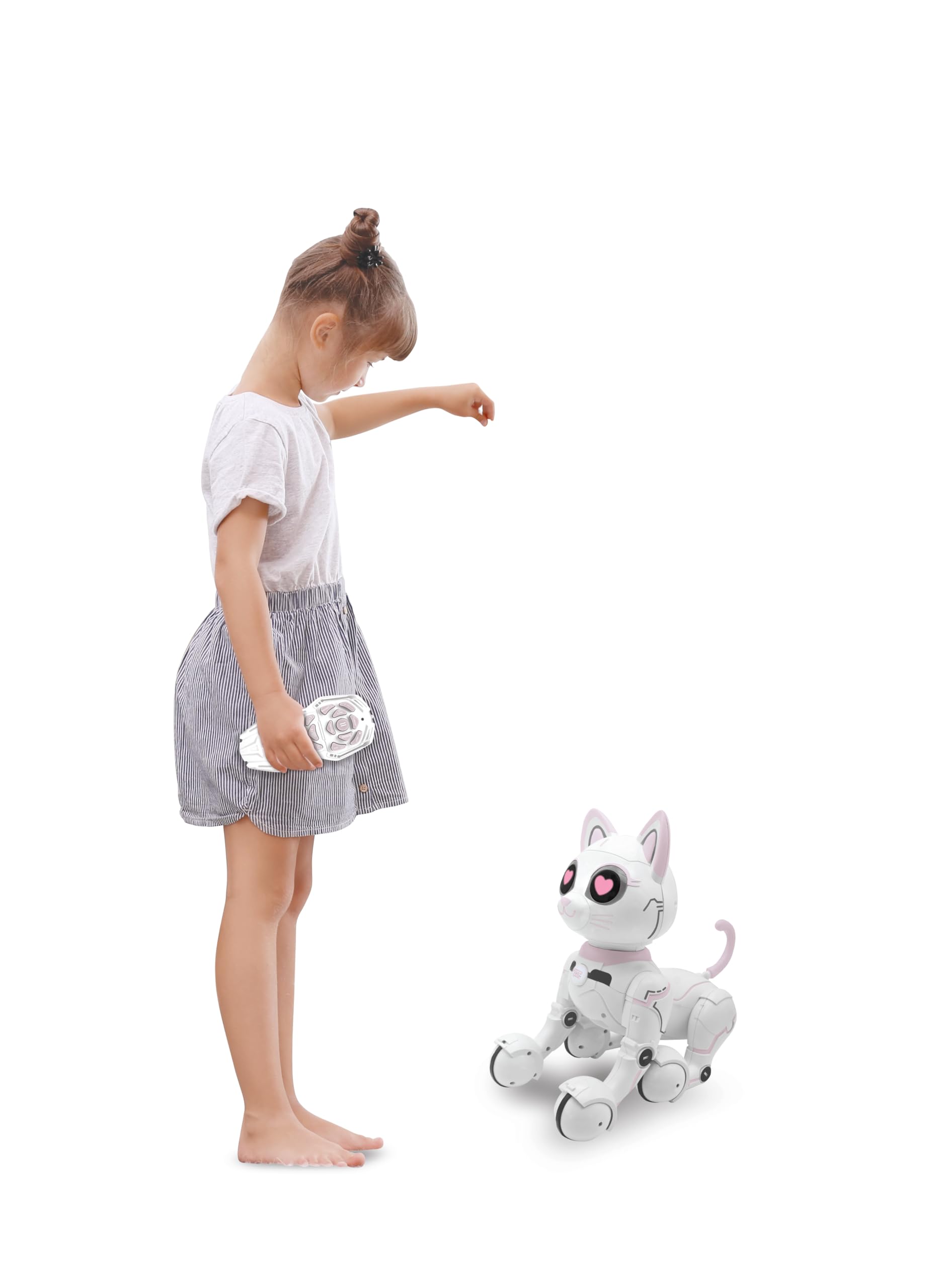 Lexibook Power Kitty KITTY01LXB gatto robot bianco/rosa programmabile