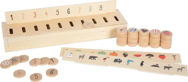 smallfoot classici scatola smistamento immagini legno