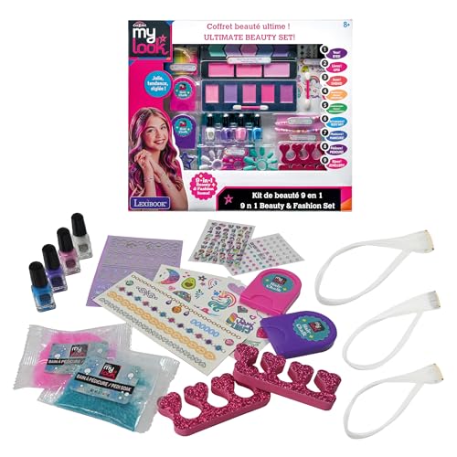 Lexibook CRSS83 kit bellezza bimba rosa 9 in 1