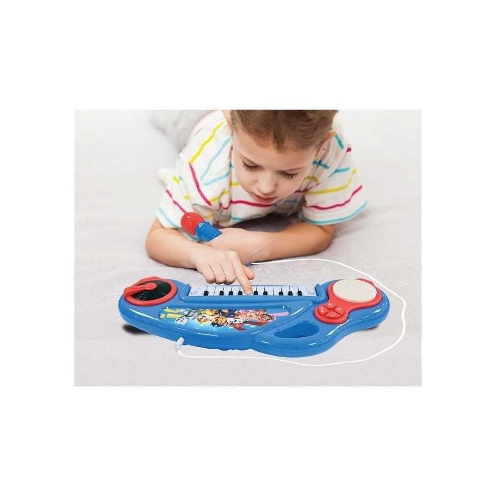 Lexibook Paw Patrol K704PA pianoforte elettronico con microfono
