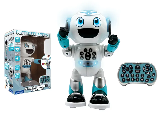 Lexibook Powerman Advance ROB28ES robot telecomandato spagnolo programmabile