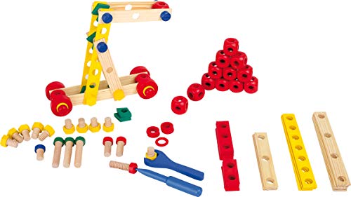 smallfoot 3490 set costruzioni legno da avvitare 5 anni