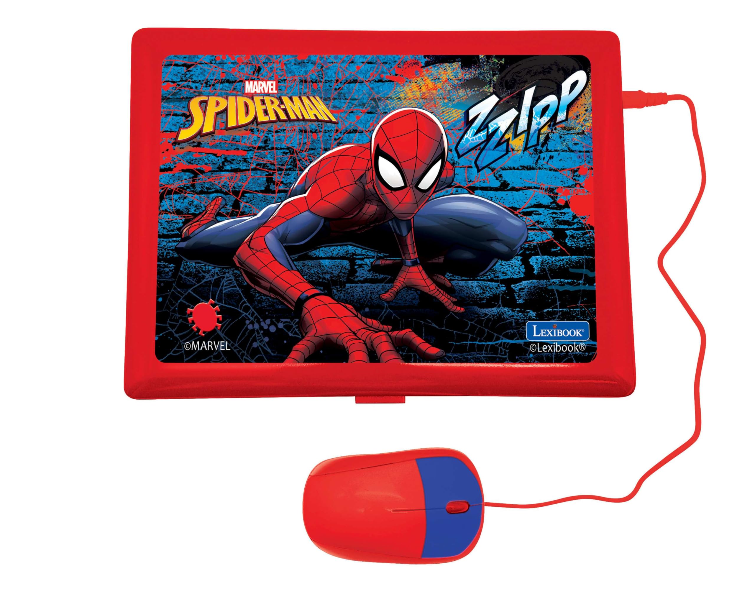 Lexibook Spider-Man JC598SPi5LXB computer educativo bilingue