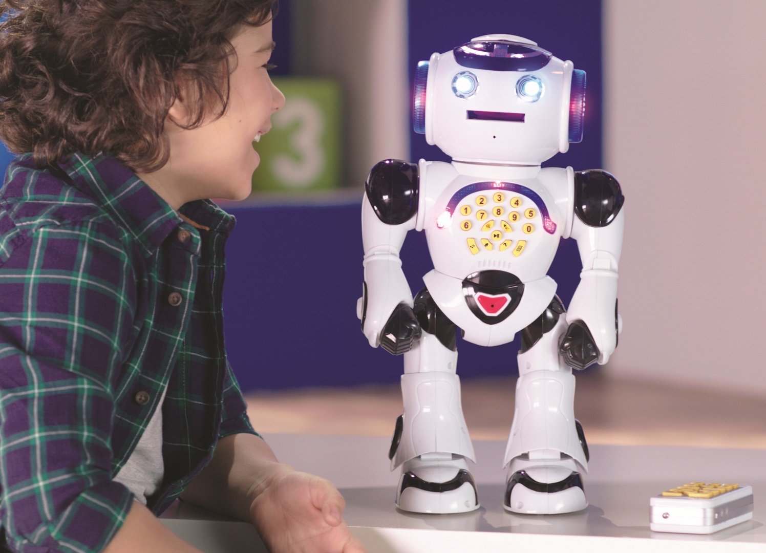 Lexibook Powerman ROB50AR robot parlante arabo telecomando