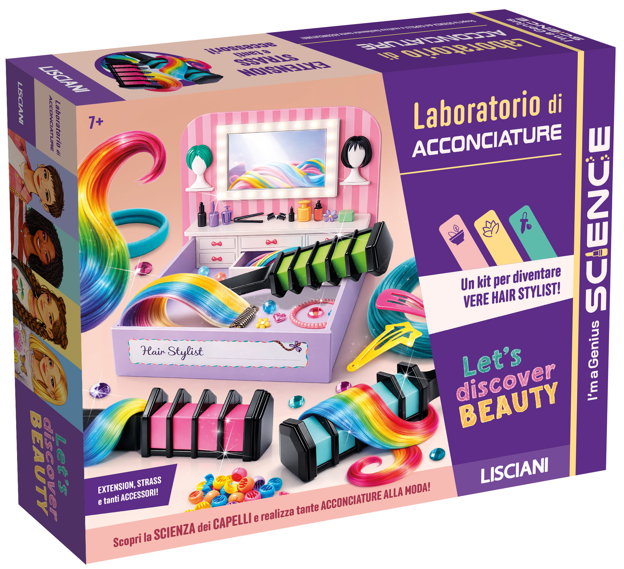 Lisciani I'm a Genius Laboratorio Acconciature gioco scientifico