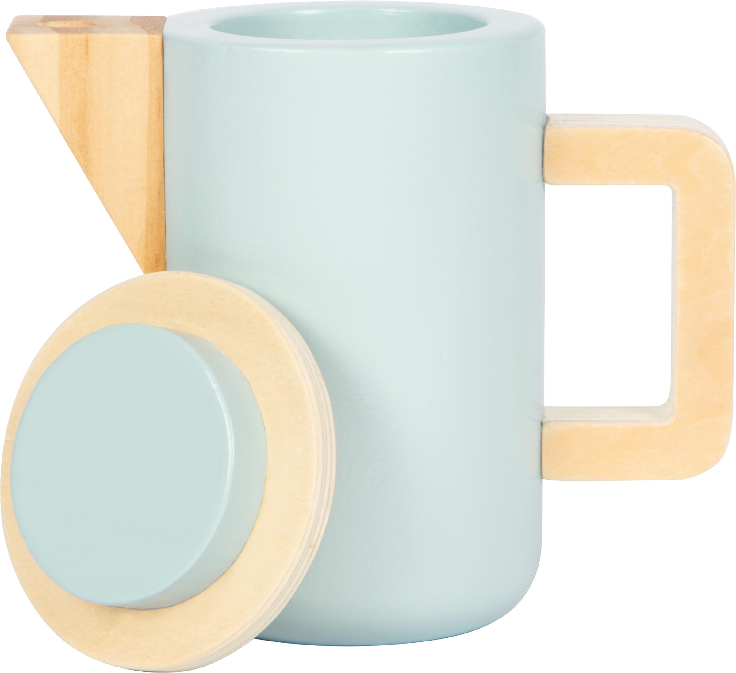 smallfoot 12484 servizio tè e caffè legno 15 pezzi con vassoio