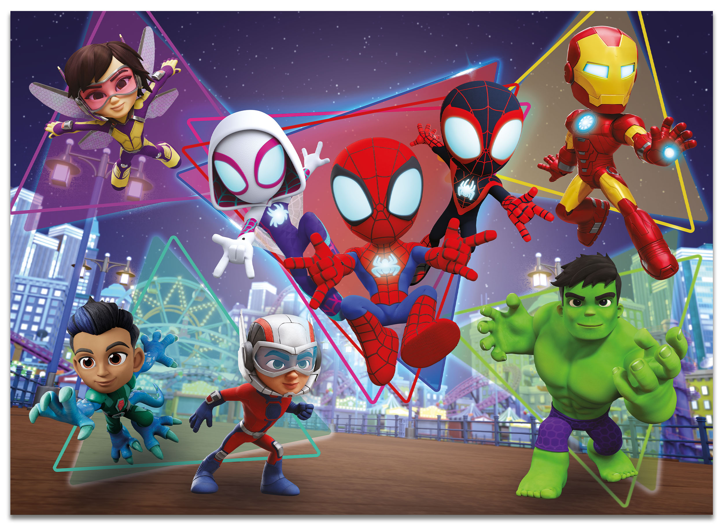 Lisciani Marvel Puzzle Df Maxi Floor 4x48 Spidey puzzle bimbi
