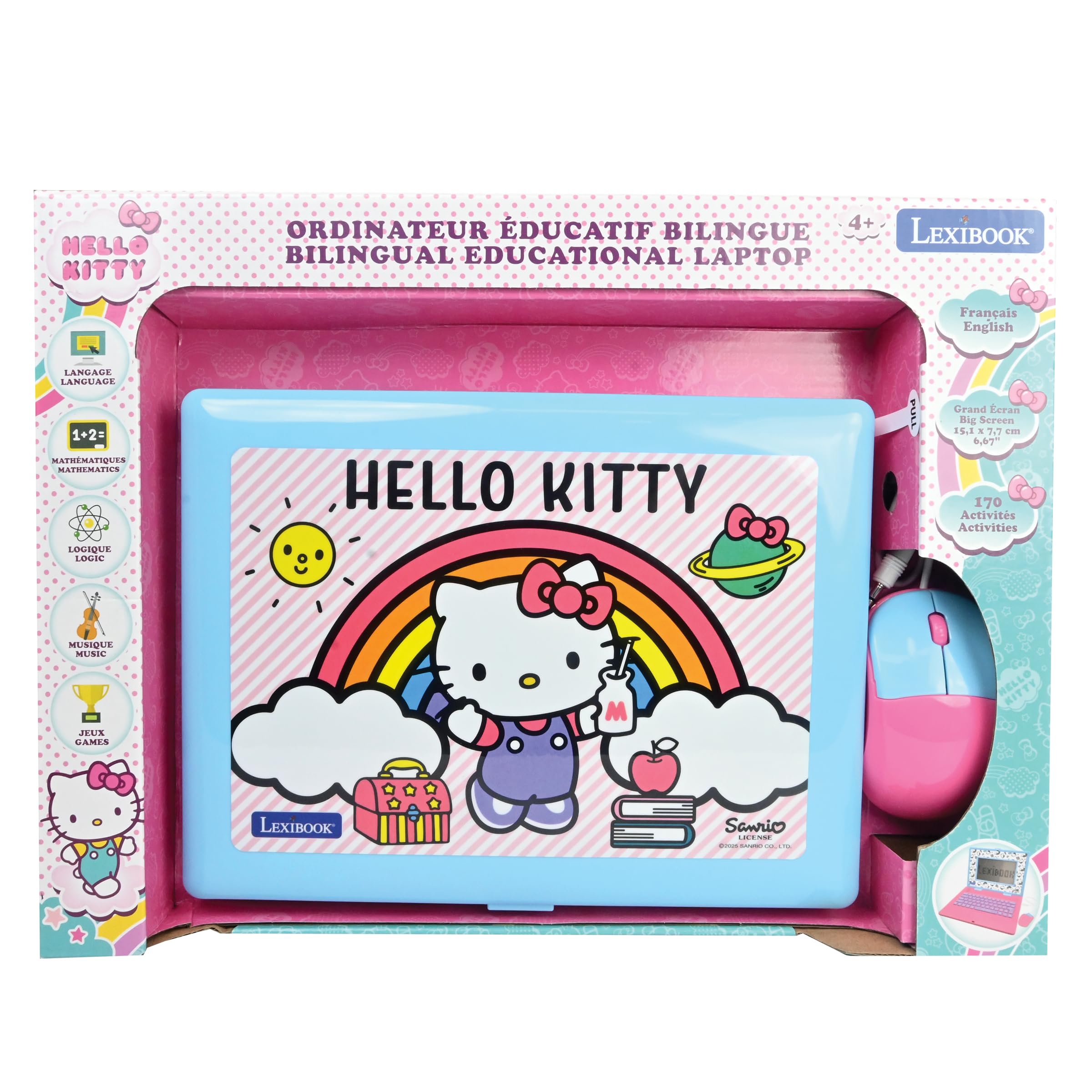 Lexibook Hello Kitty computer educativo JC599HKi1 bilingue