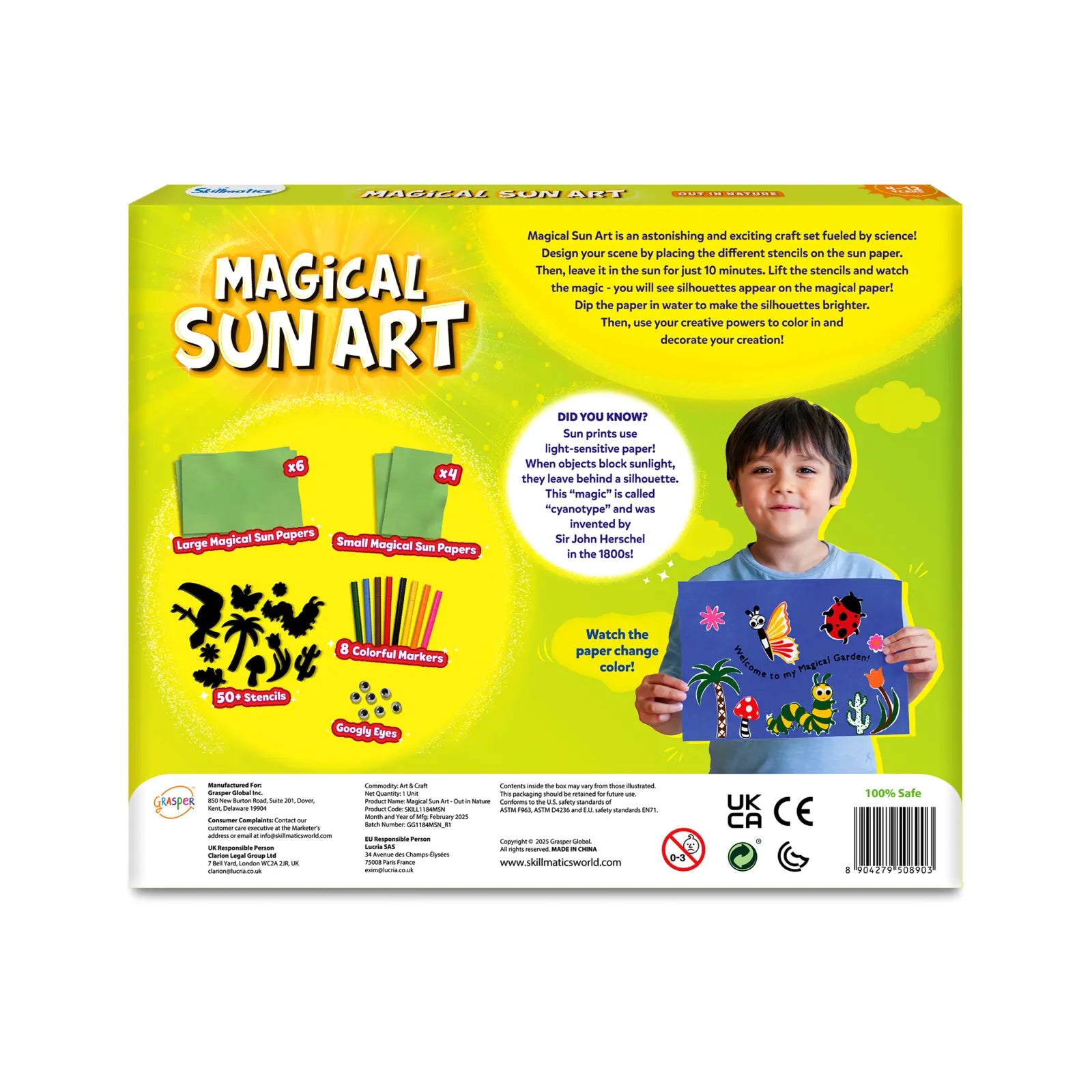 Skillmatics Magical Sun Art Natura kit arte sole