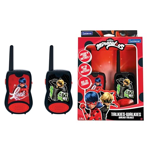 Lexibook Miraculous TW12MILXB walkie talkie 2 pezzi 200 m