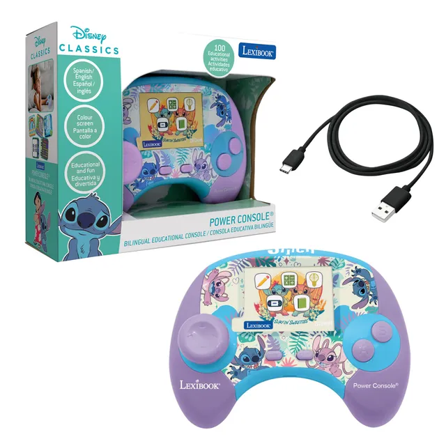 Lexibook Power Console JCG100Di2 console educativa Stitch 100 attività