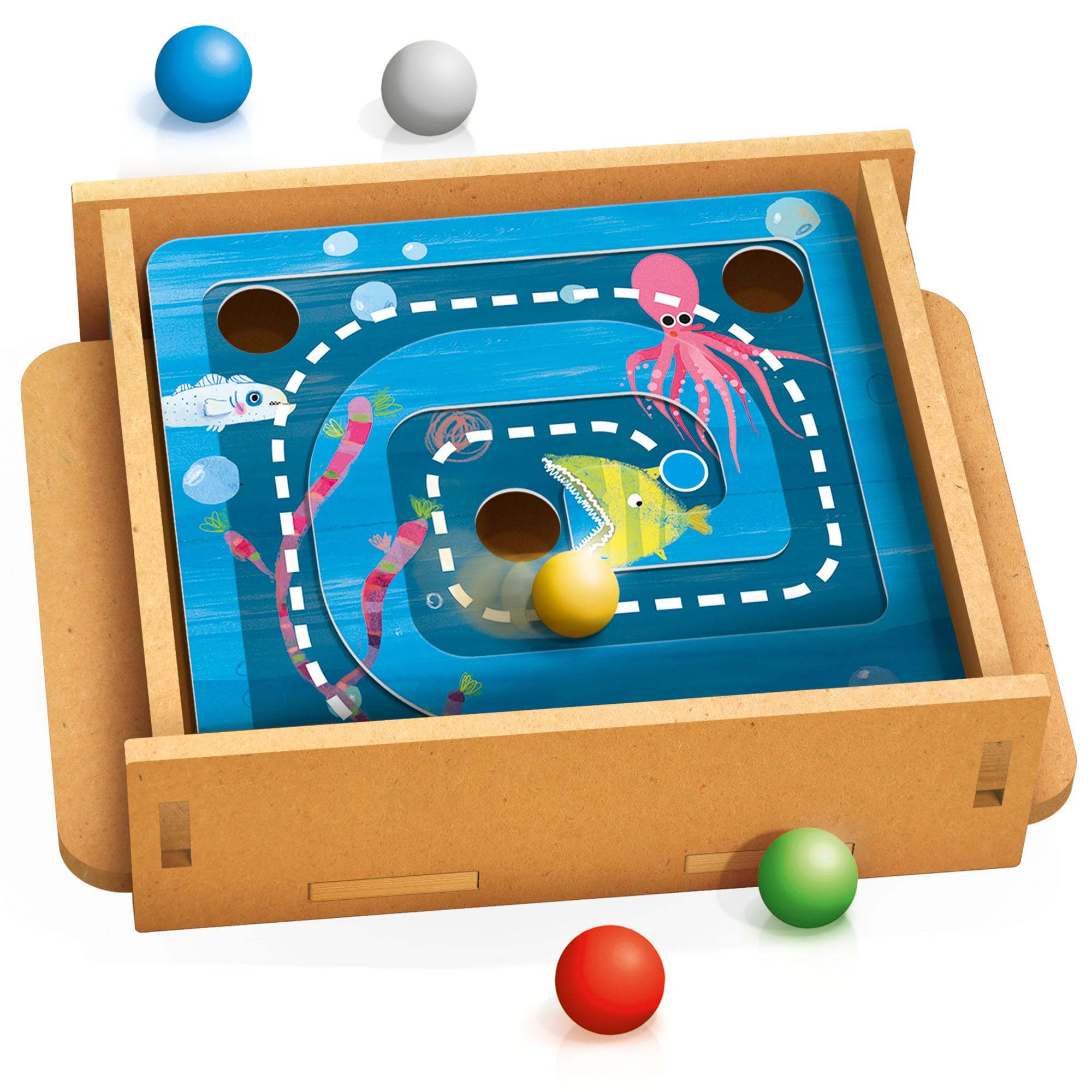 Headu Labirinti e Trabocchetti IT53566 gioco educativo 3-6 anni