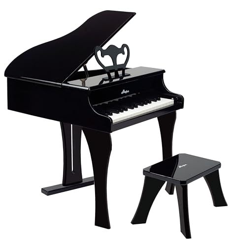 Hape E0320 Pianoforte a Coda giocattolo nero