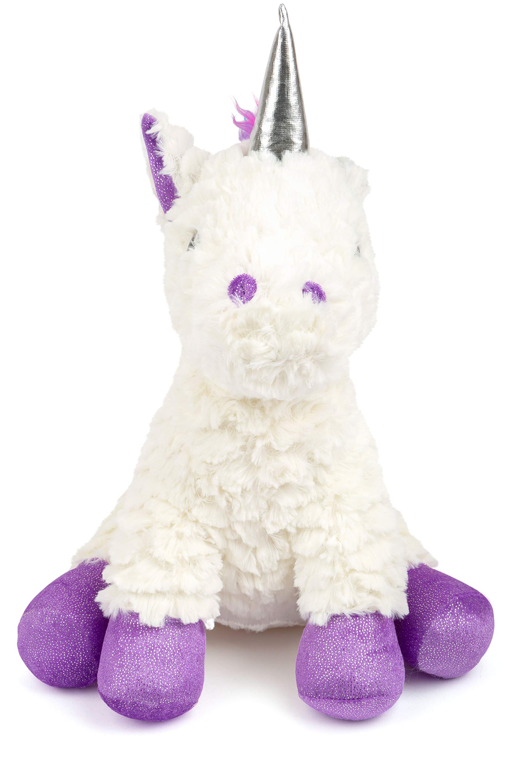 smallfoot 11477 unicorno peluche 30 cm bianco
