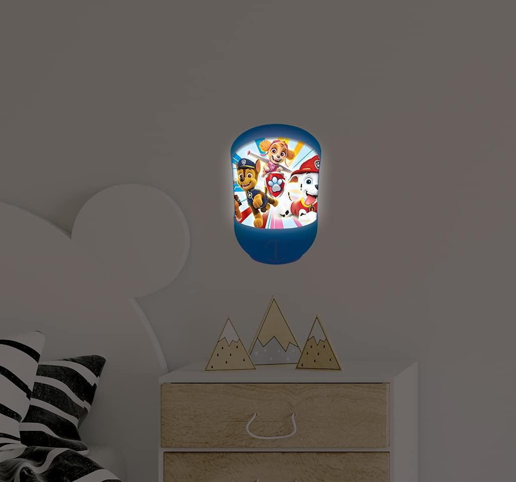 Lexibook NLJ20PA luce notturna LED Paw Patrol batteria cameretta