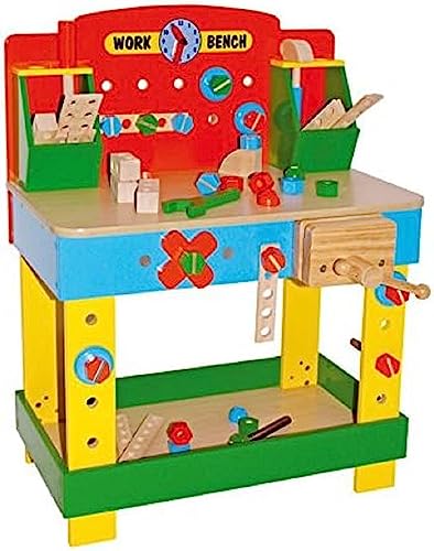 smallfoot Tobi 1533 banco da lavoro legno con utensili