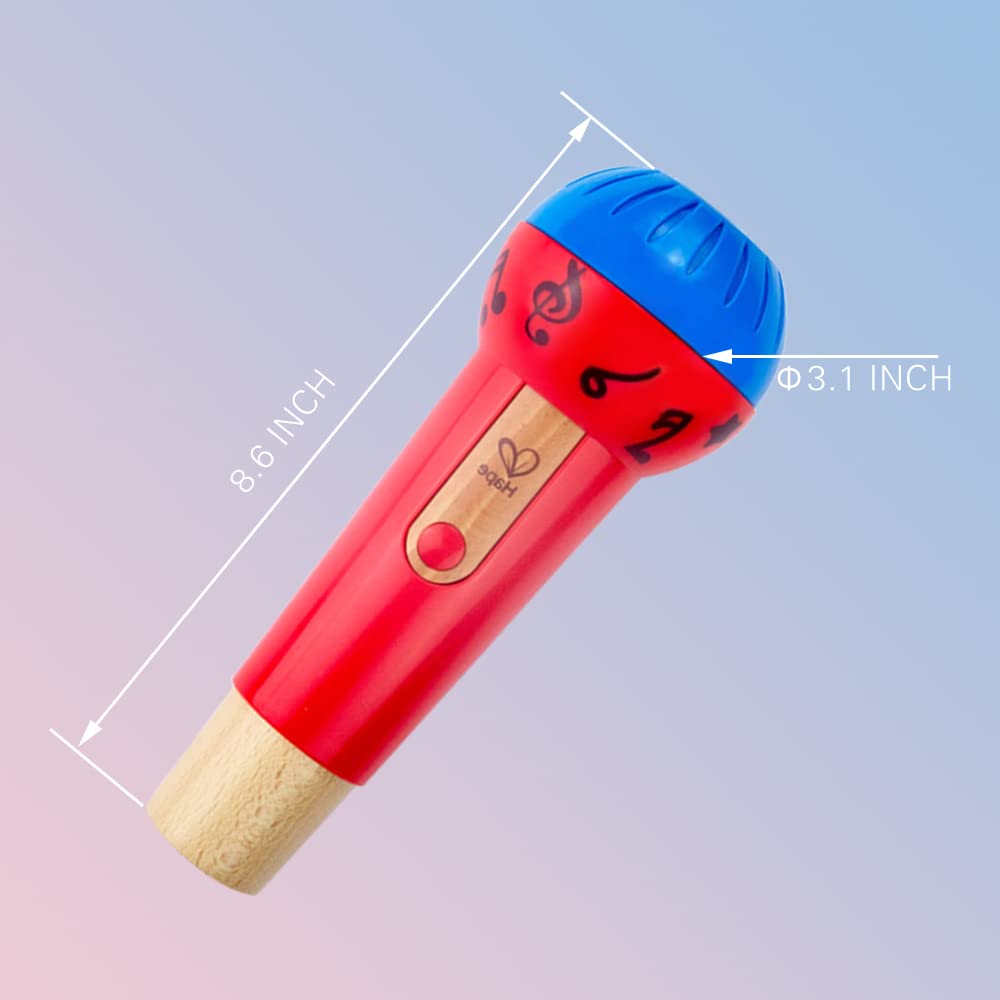 Hape Microfono Eco microfono giocattolo senza batterie