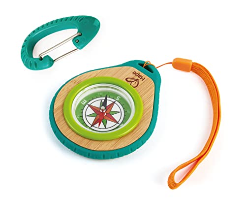 Hape Nature Fun E5575 camper set bussola e moschettone