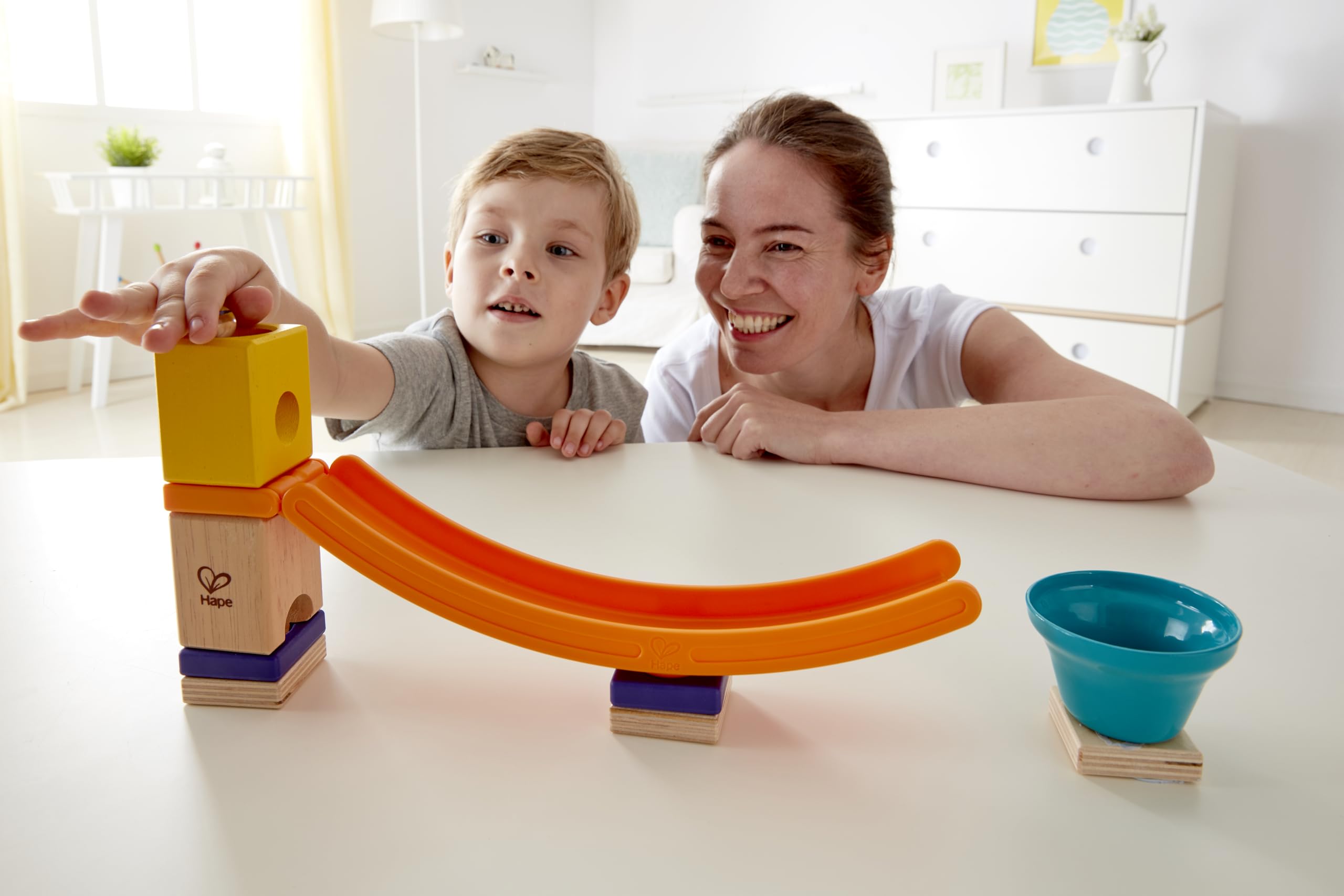 Hape Quadrilla Mega Trampolino pista biglie dai 4 anni