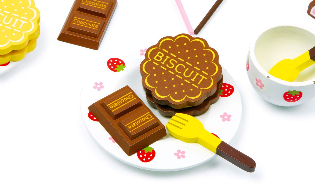 smallfoot 2847 Scatola Caramelle scatola dolci legno 56 pezzi