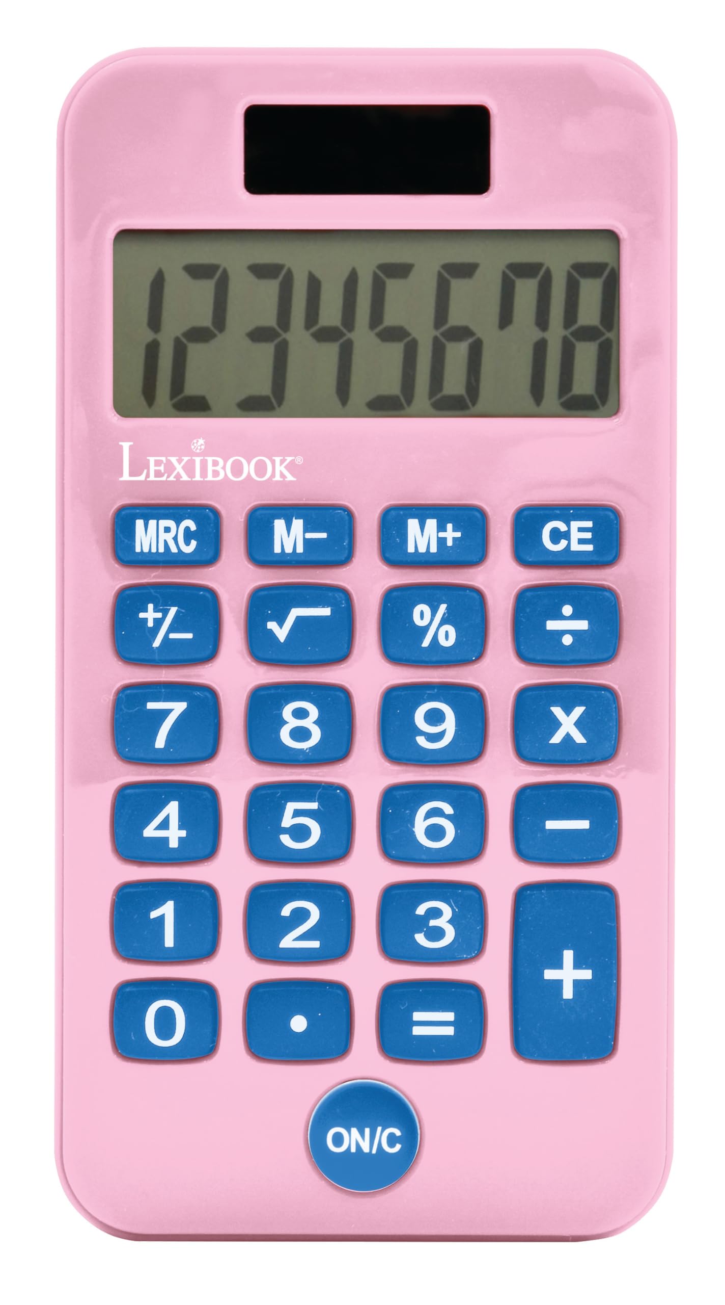 Lexibook Barbie calcolatrice tascabile solare rosa