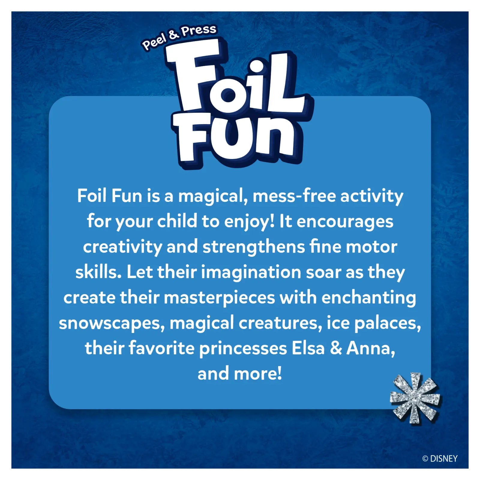 Skillmatics Foil Fun Disney Frozen kit arte foil 4-9 anni
