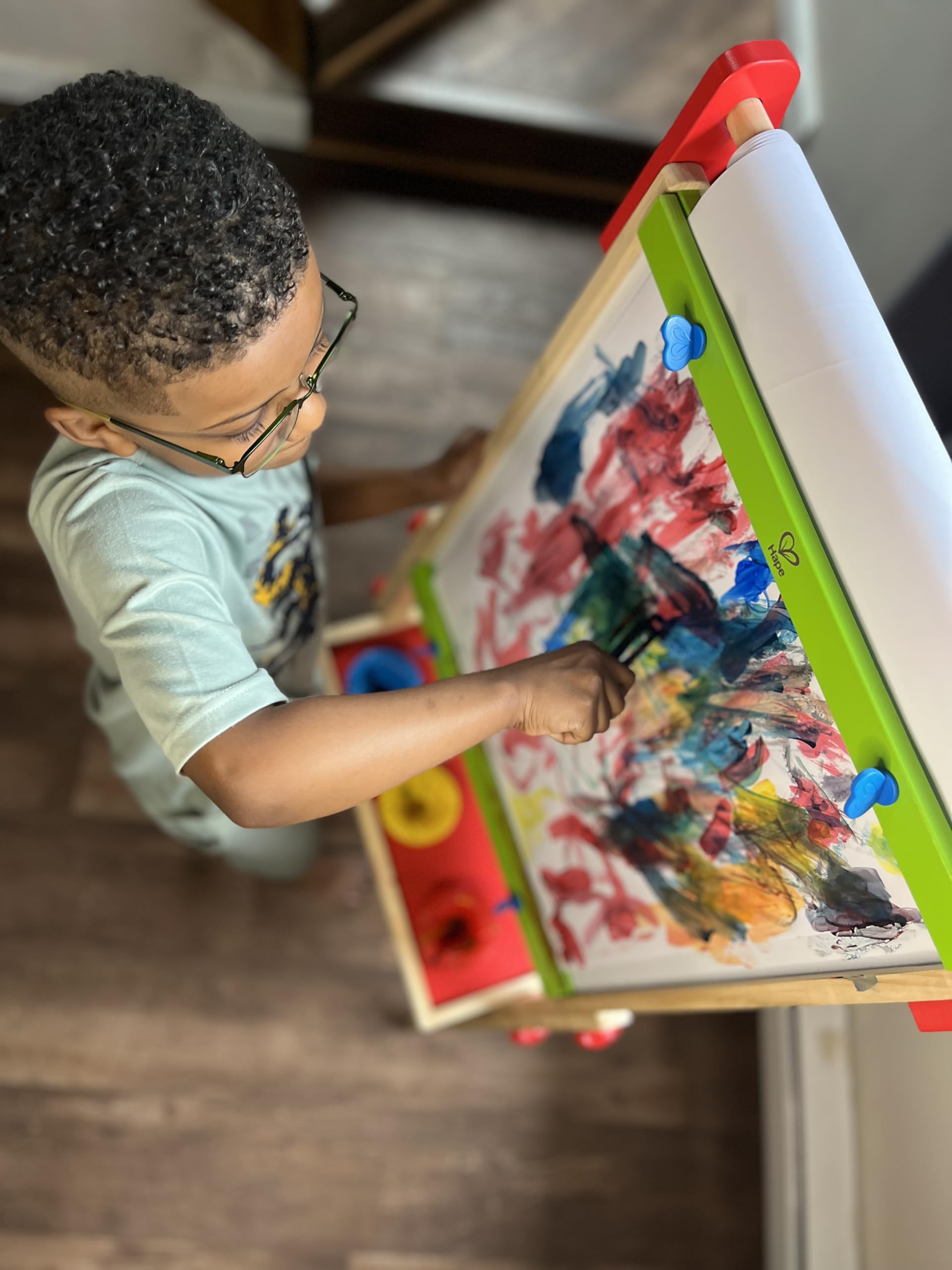 Hape Multiattività lavagna bambini double-face magnetica