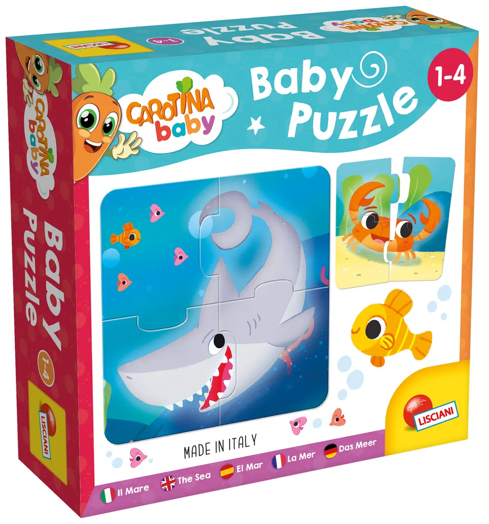 Lisciani Carotina Baby puzzle Il Mare bambini