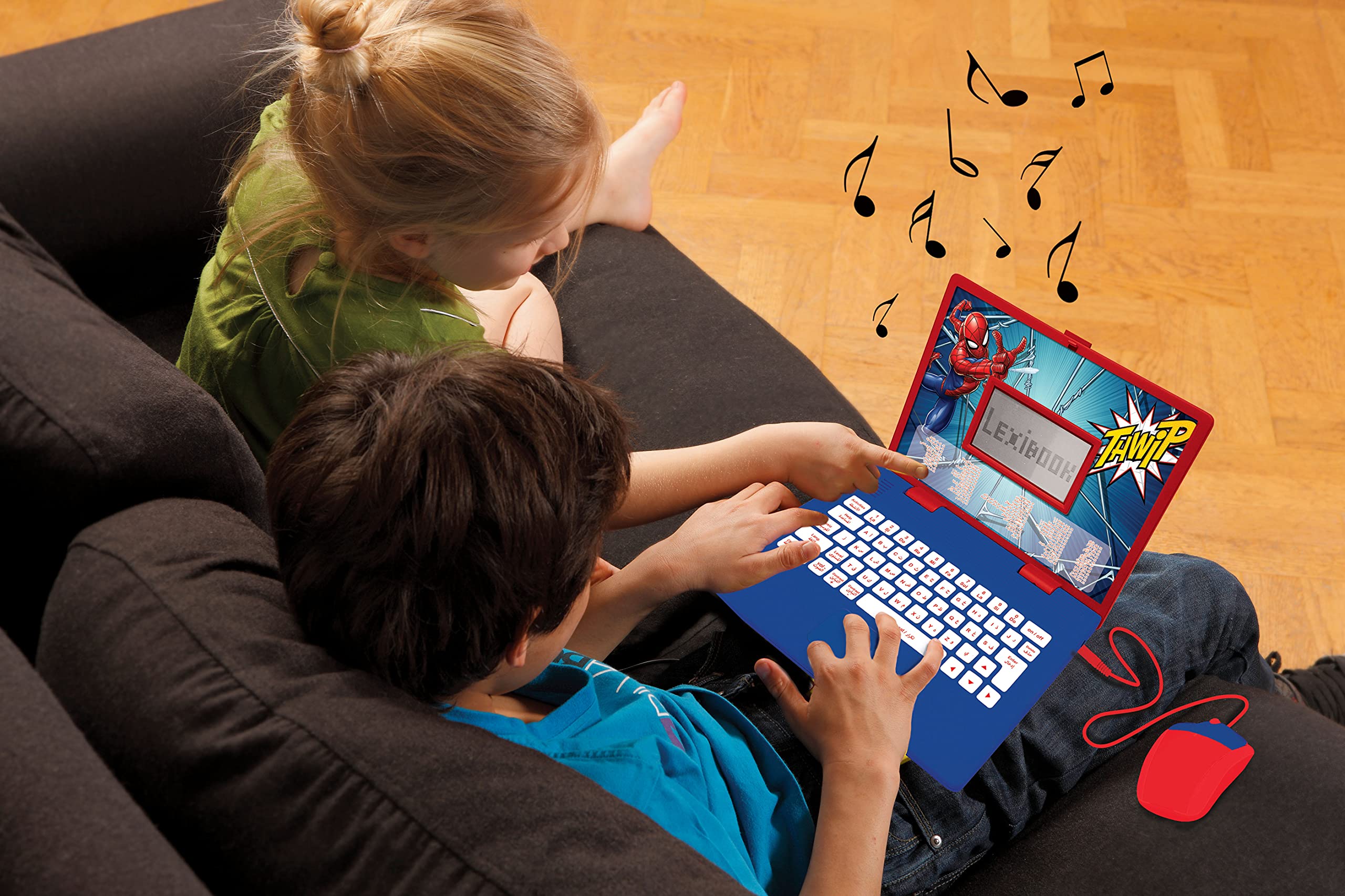 Lexibook Spider-Man JC598SPi13 laptop educativo 124 attività