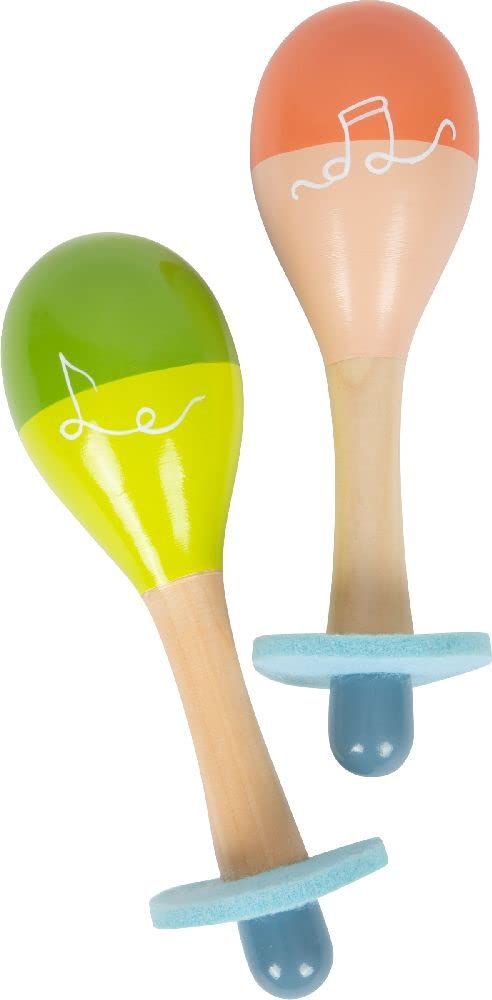 smallfoot Groovy Beats maracas in legno 2 pezzi bambini