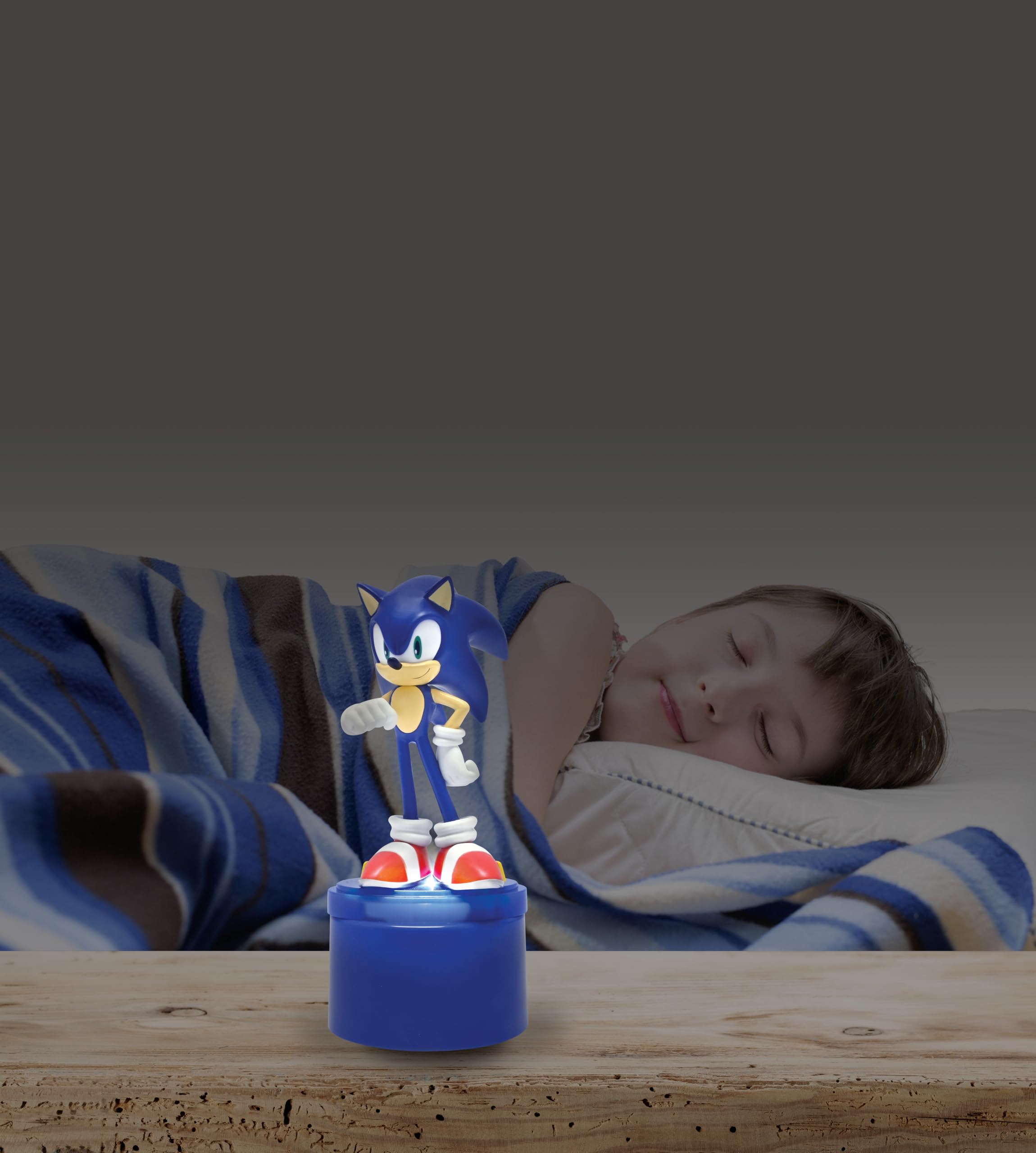 Lexibook Sonic The Hedgehog NLJ01SNLXB luce notturna LED blu