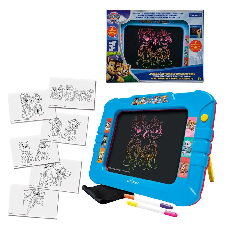 Lexibook Paw Patrol CRNEOPA Lavagna Luminosa Neon